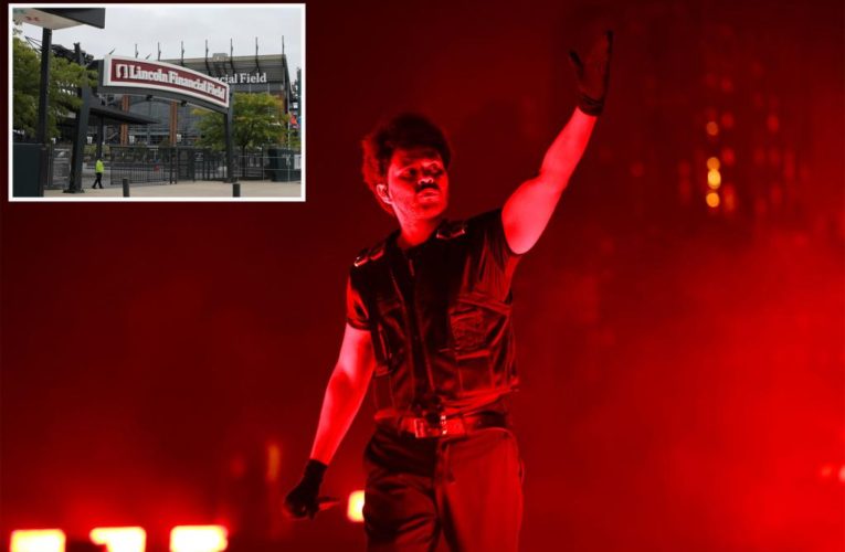 Man dead after fall at The Weeknd’s Philadelphia show