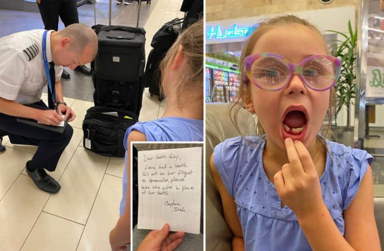 United Airlines captain writes letter to tooth fairy for little girl who lost her tooth