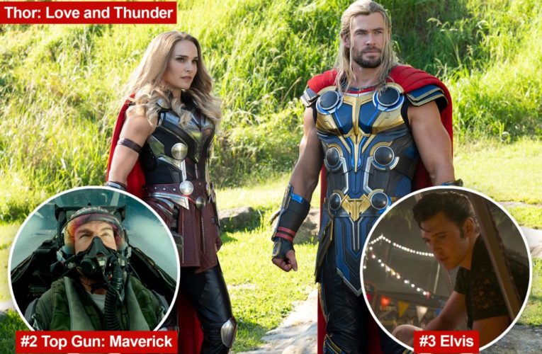 Love and Thunder’ storms to top of the box office