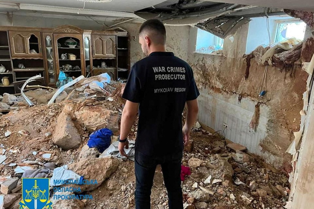 An adviser to Ukrainian President Volodymy Zelensky asserted that Vadaturksy was targeted by Russian forces and that the missile landed in his home's bedroom.