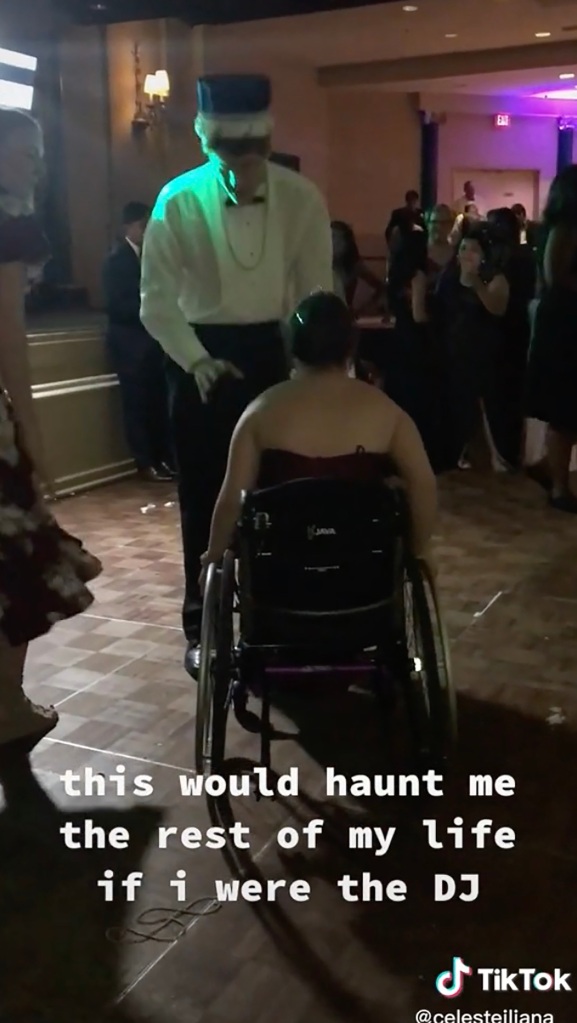 Prom queen in wheelchair TikTok