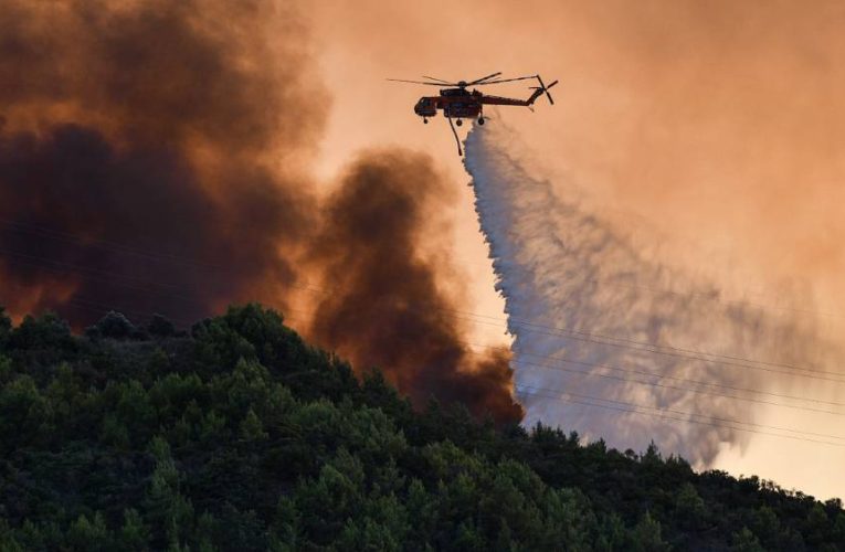 NATO deploys record 40 firefighting aircraft to Greece