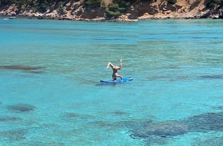 Google Street View catches nearly-nude woman on paddleboard