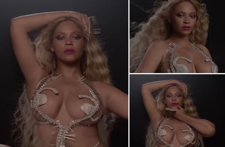 Beyoncé drops new half-naked ‘Cliquebait’ teaser video