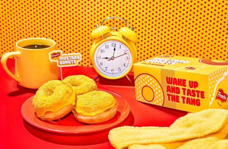 National Mustard Day brings French’s mustard donuts to NYC locations