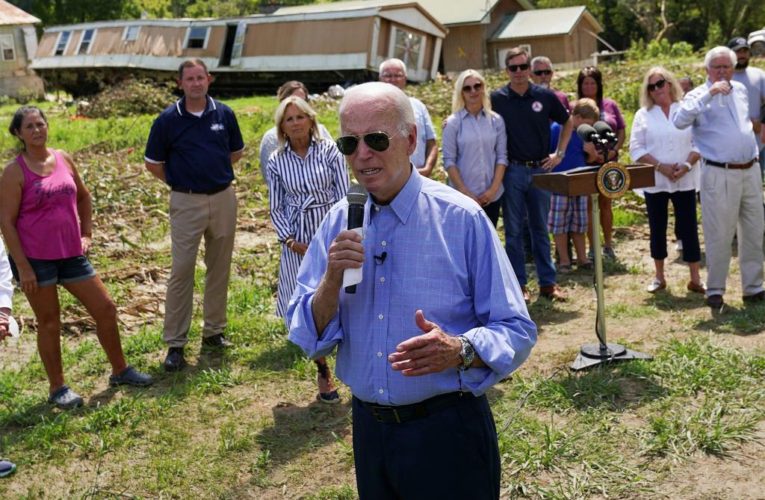 Biden says ‘inflation’ bill funds healthcare, ‘God knows what else’ in bizarre speech