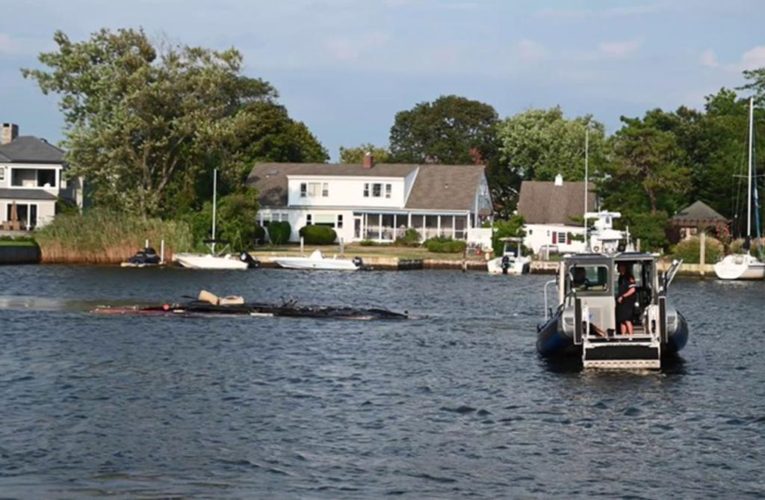 Long Island Boat explosion in Suffolk County injures five
