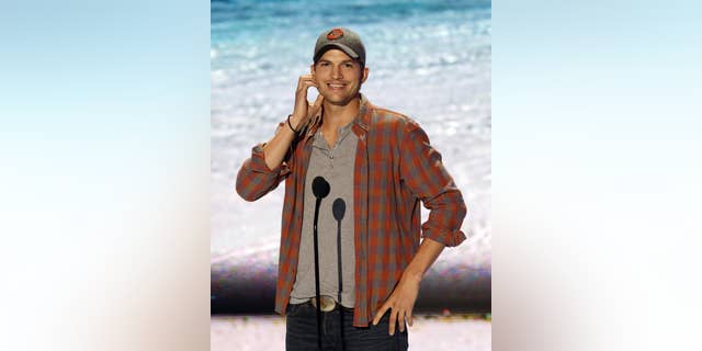 Ashton Kutcher, 44, has two children with his wife, Mila Kunis.