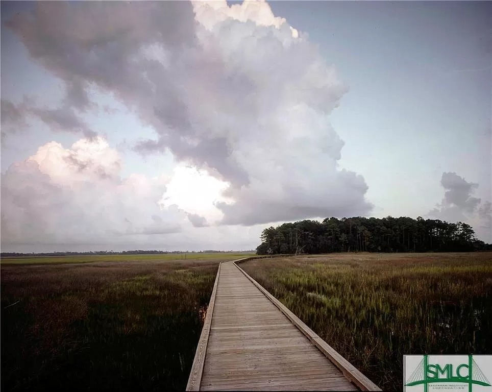 The property overlooks the North Newport River on Hampton Island.