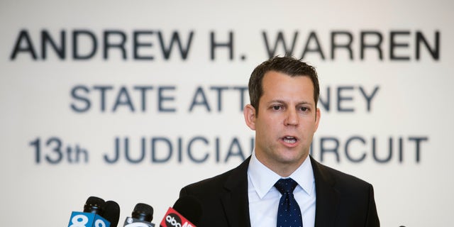 Florida State Attorney Andrew Warren was suspended by Gov. Ron DeSantis.