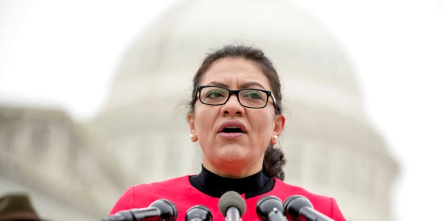 Tlaib co-sponsored a bill with other ‘Squad’ members to cancel rent during the pandemic. 