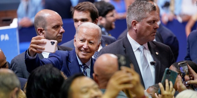 President Biden made the inaccurate gun remark at an event in Wilkes-Barre, Pennsylvania. 