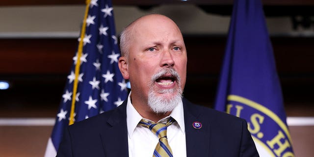 Rep. Chip Roy, R-Texas, said it's "bulls---" for top Republicans to "hide behind the military and border patrol and cops" as an excuse for not pursuing government funding fights.