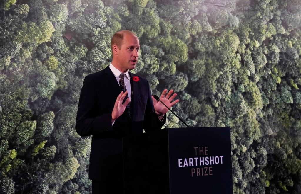 Prince William, who founded the Earthshot Prize — in which awards grants for environmentalism — believes there is hope for defeating illegal wildlife trade.