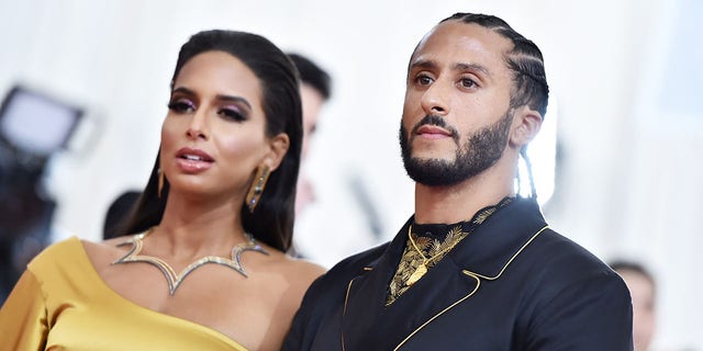 Nessa Diab and Colin Kaepernick attend The 2019 Met Gala Celebrating Camp: Notes on Fashion at Metropolitan Museum of Art on May 06, 2019, in New York City.