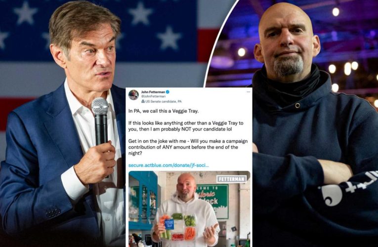 Fetterman sponged off parents till he was 49 but attacks Dr. Oz’s wealth in PA Senate race