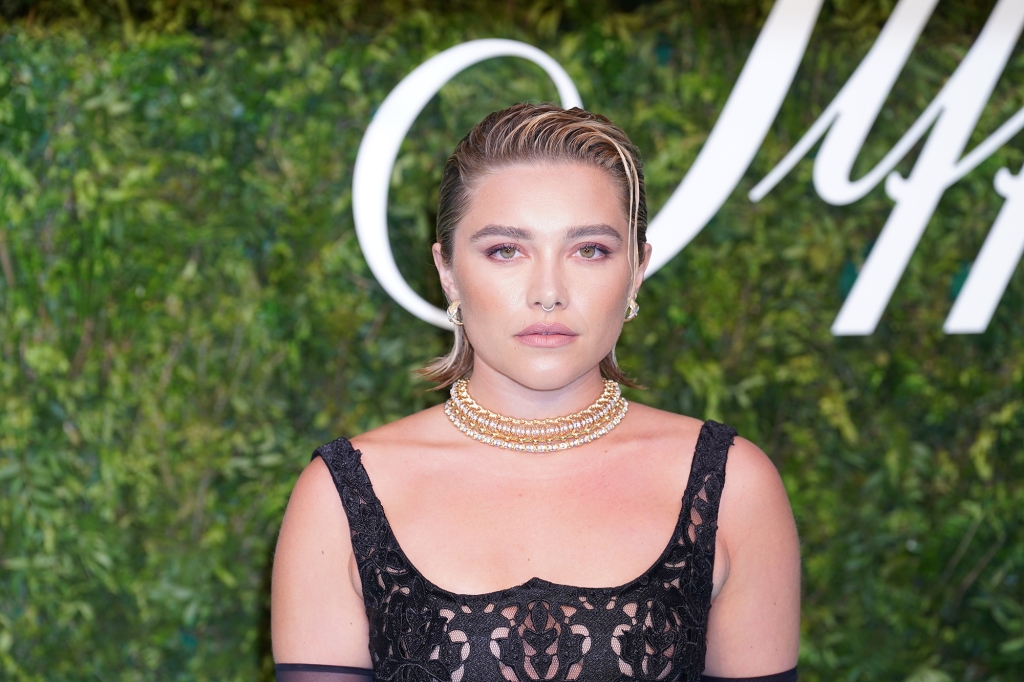 Florence Pugh on red carpet