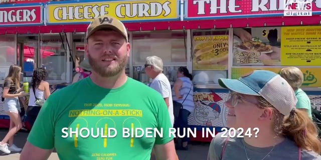 Iowans at the Iowa State Fair tell Fox News Digital that President Biden is "too old" to run 