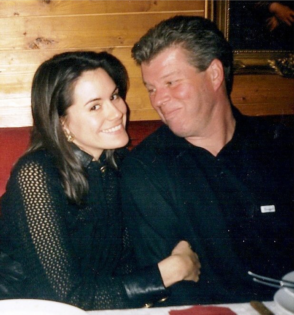 Gweneth Lee with her late husband, Robert.