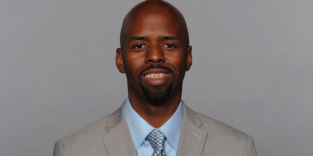 Jason Jenkins poses for his 2010 NFL headshot in Miami, Florida.