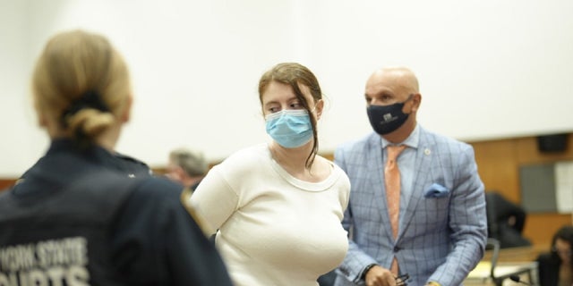 Lauren Pazienza in a New York City court on August 16, 202