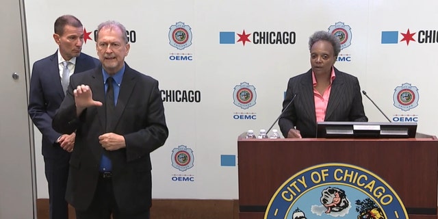 Chicago Mayor Lori Lightfoot touts a 10% decrease in murders and 15% decrease in shootings year-to-date in July.