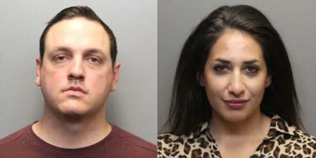 Former Loveland police officers Austin Hopp, left, and Daria Jalali.