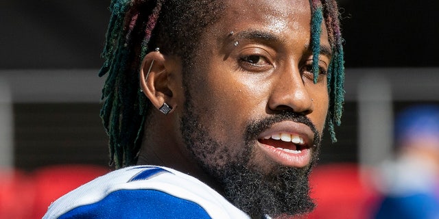 St. Louis Battlehawks punter Marquette King, #7, before a XFL game between the DC Defenders and the St. Louis BattleHawks, on March 8, 2020, at Audi Field, in Washington, DC.