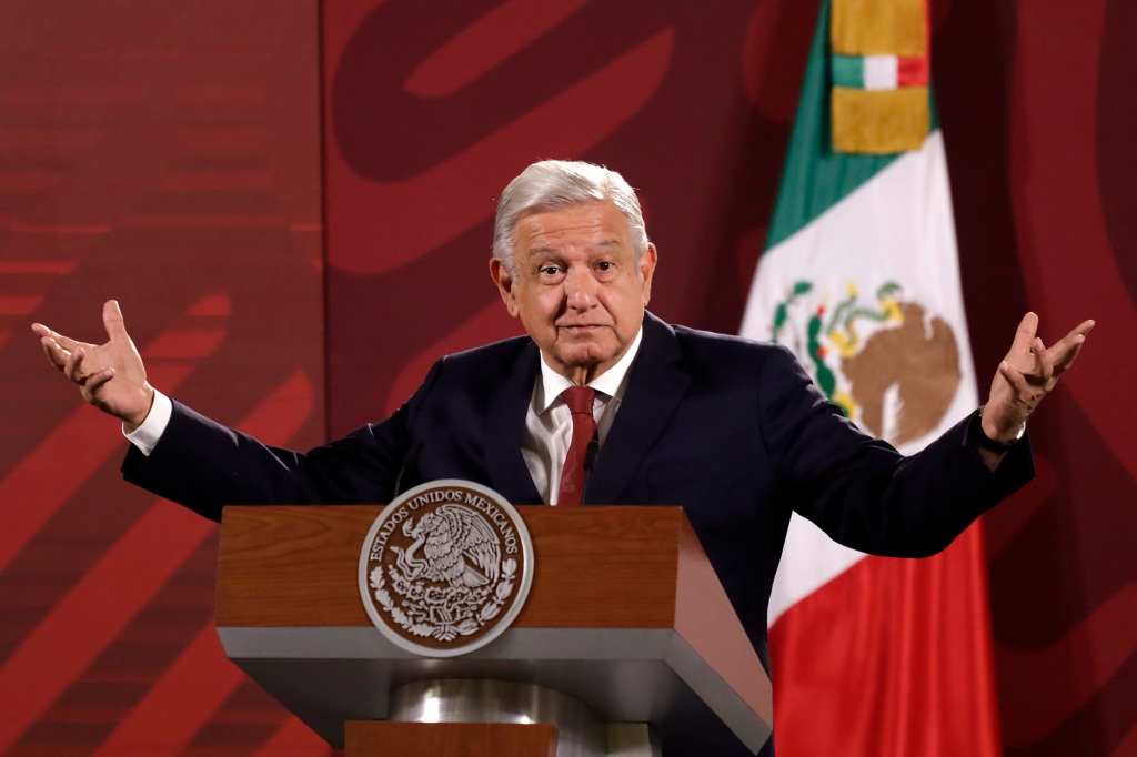 President Andres Manuel Lopez Obrador.