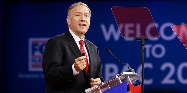 Michael Pompeo, former U.S. secretary of state, speaks during the Conservative Political Action Conference (CPAC).