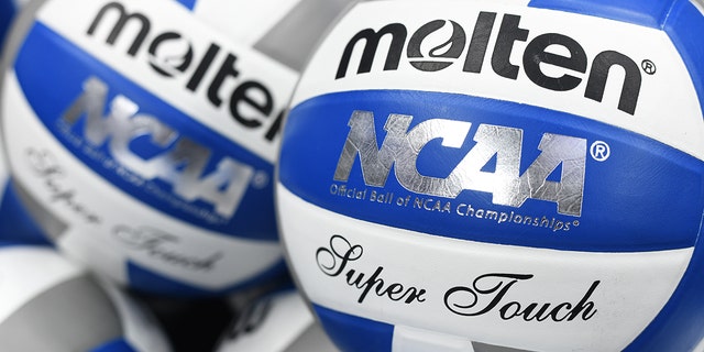 NCAA Logos are featured during the Division I Women's Volleyball Semifinals held at PPG Paints Arena on December 19, 2019, in Pittsburgh.