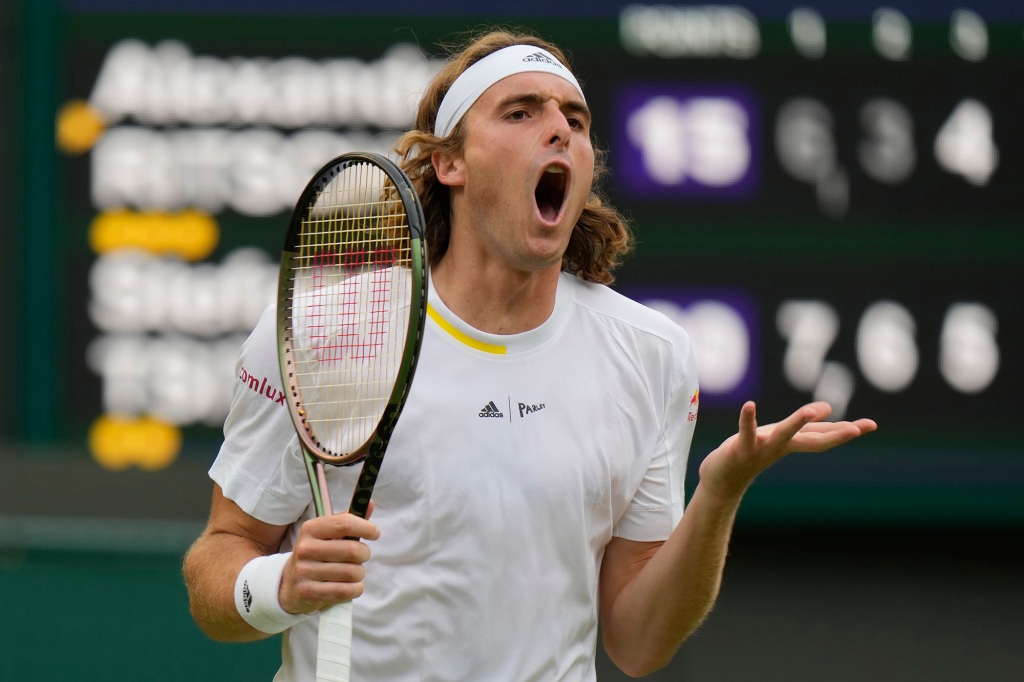 Stefanos Tsitsipas came under fire for taking conspicuously long bathroom breaks during matches. 