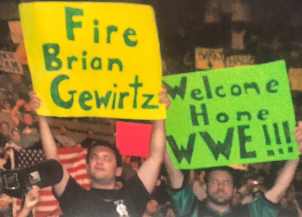 Writing decisions from Brian Gewirtz came under fire from fans and talent alike at times.