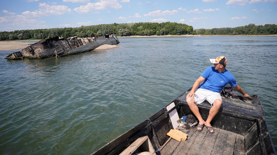 nazi germany world war two ships discovered in danube river serbia