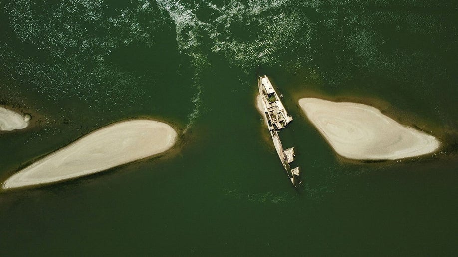 nazi germany world war two ships discovered in danube river serbia