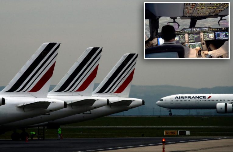 Two Air France pilots suspended over mid-flight cockpit fight