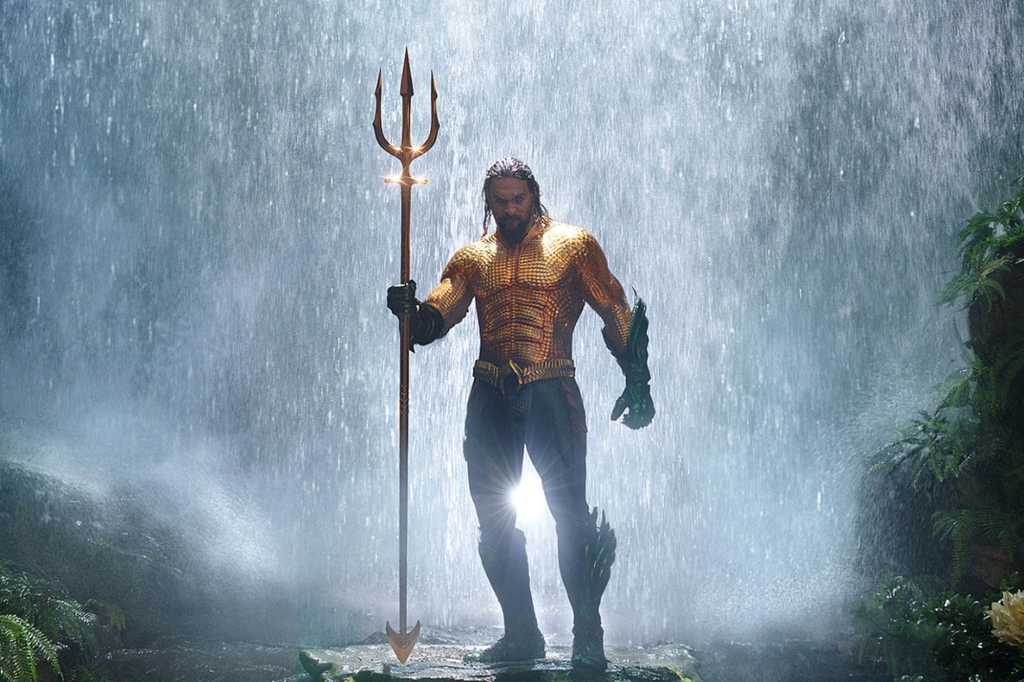 Jason Momoa in Aquaman 