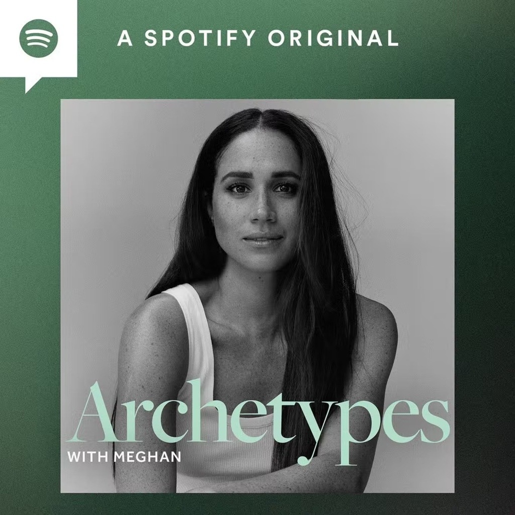 Meghan Markle interviewed Serena Williams on her new podcast "Archetypes."