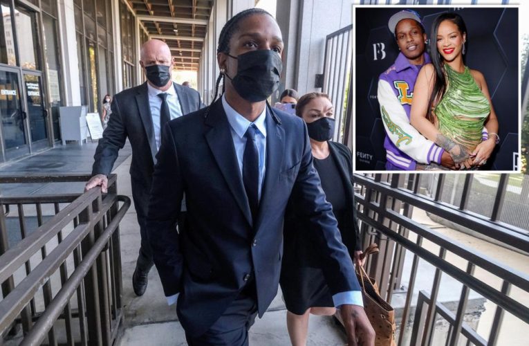 A$AP Rocky pleads not guilty to assault and weapons charges
