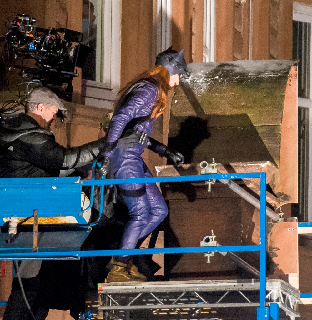 Filming of 'Batgirl' in Glasgow, Scotland, as Glasgow is a stand in for Gotham city.