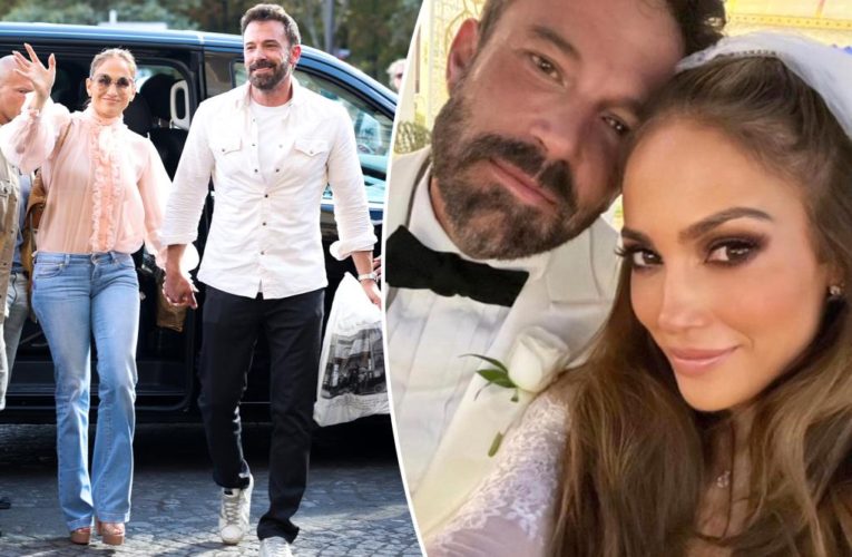 Jennifer Lopez and Ben Affleck married — again