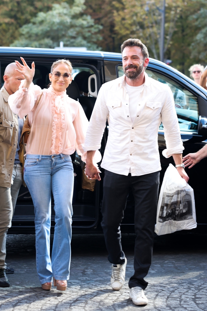 Jennifer Lopez and Ben Affleck 