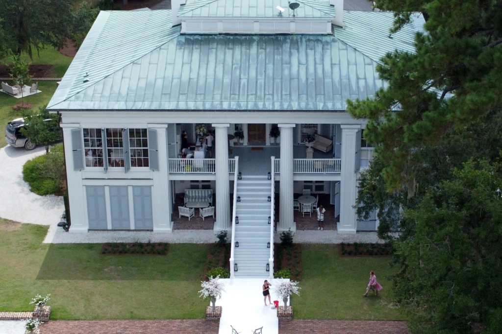 The venue for the wedding in Riceboro, Georgia.