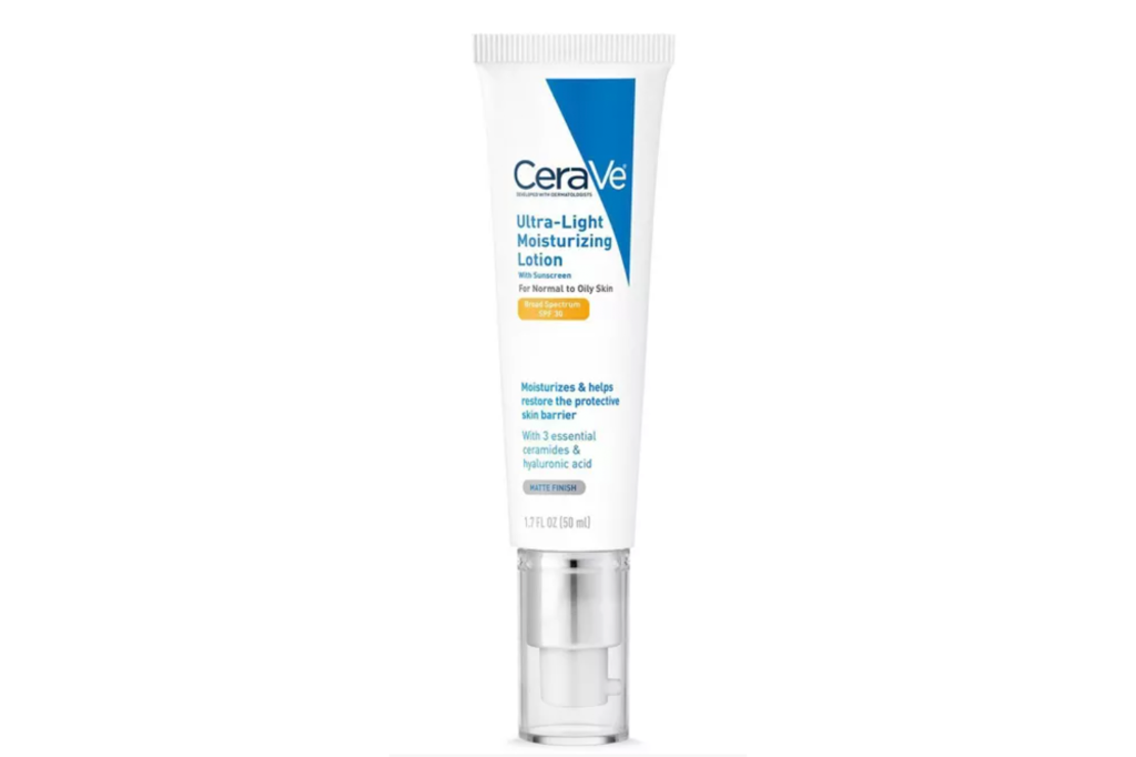 CeraVe Ultra-Light Face Lotion Moisturizer with Sunscreen