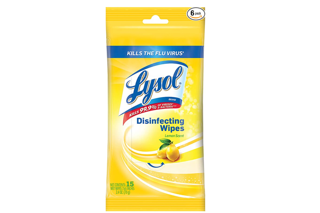 Lysol Disinfecting Wipes (6 pack)