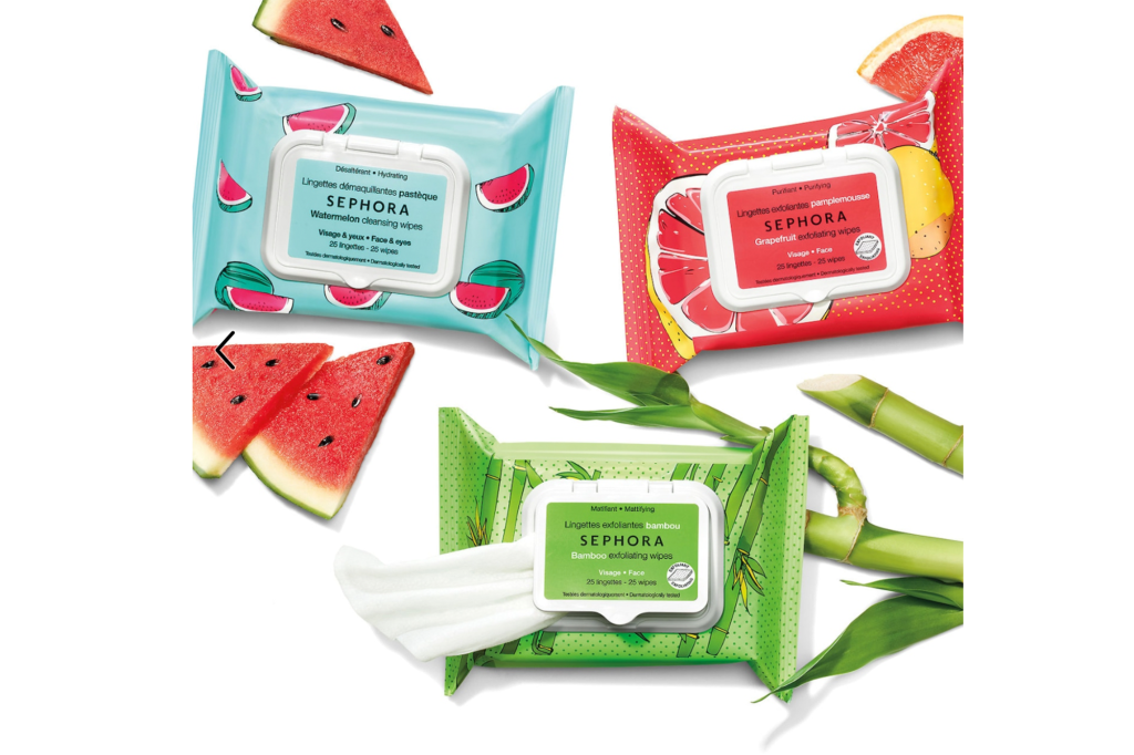 Sephora Collection Cleansing & Exfoliating Wipes