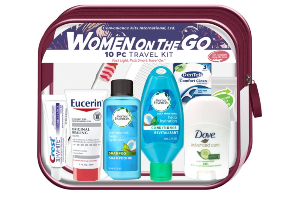 Women's Travel Kit Featuring Herbal Essence, $6.44