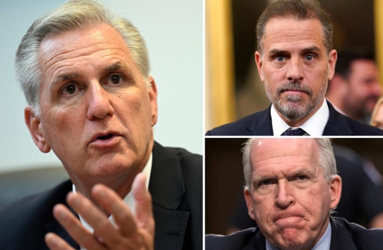 Kevin McCarthy says Hunter Biden probe will include intel chiefs