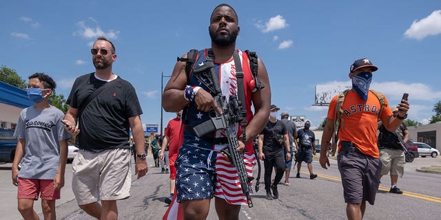 Oklahoma Black Gun Owners Marching