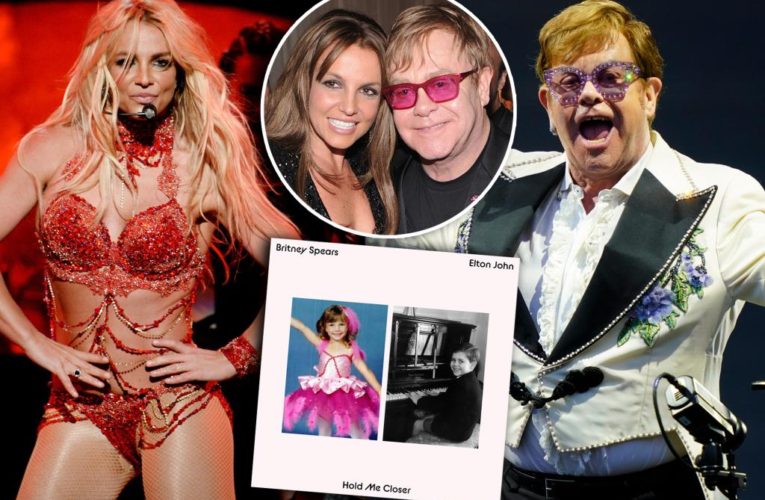 Britney teams up with Elton for first new music since 2016